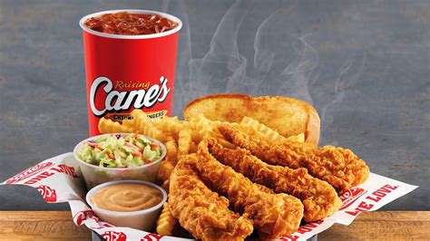 Raising cane's chicken fingers restaurant - Chicken fingers were lightly battered yet crispy and tasty, especially when dipped in Cane's sauce, but some pieces were quite small and my biggest issue was the dryness of the meat. It wasn't nearly as tender as the chicken fingers I had gotten at a …
